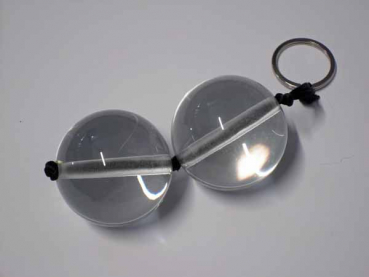 Vaginalkugeln aus Glas 5cm dicke große Analkugeln